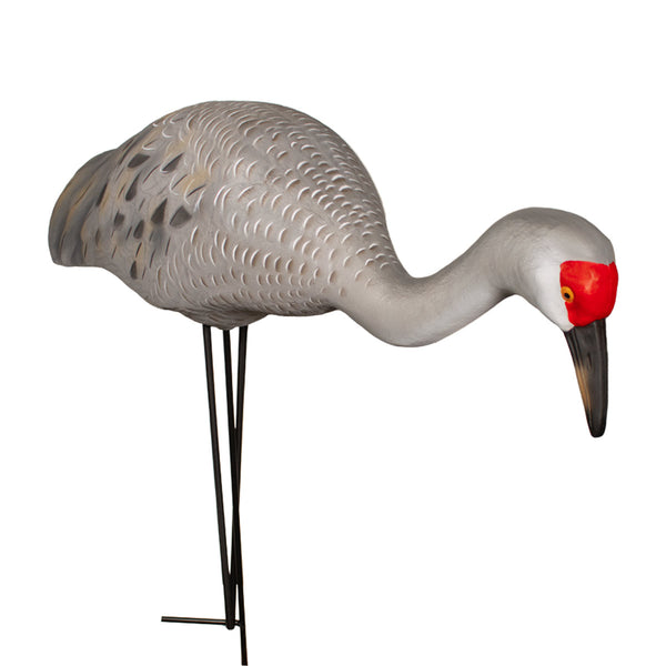 Live Full Body Sandhill Crane Feeders 2 Pack Hunting Decoys Final
