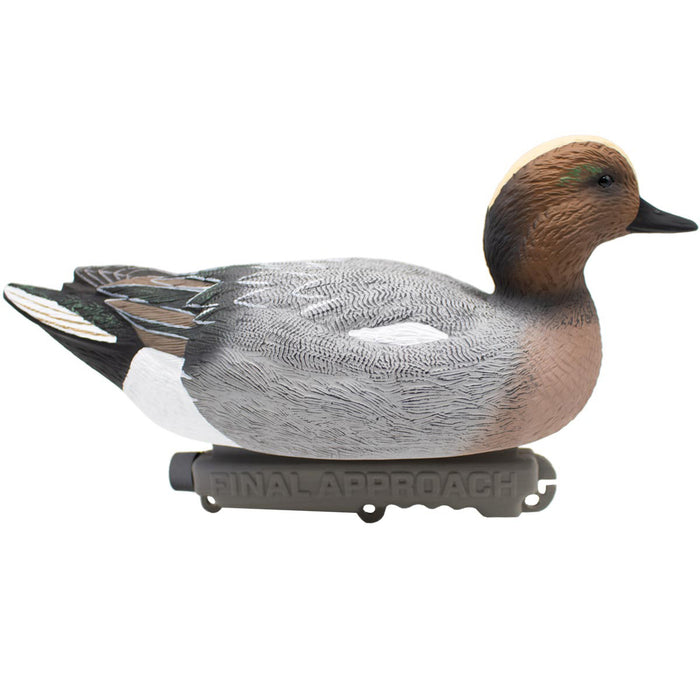 Last Pass Floating Eurasian Wigeon Decoys - 12 Pack