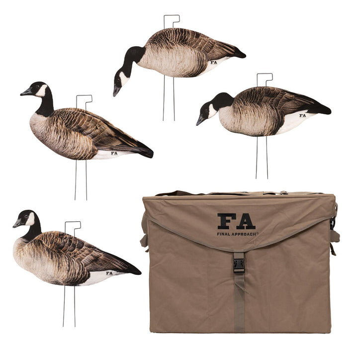 Last Pass Honker Silhouette Decoys 60 Pack with Decoy Bag – Gen 5