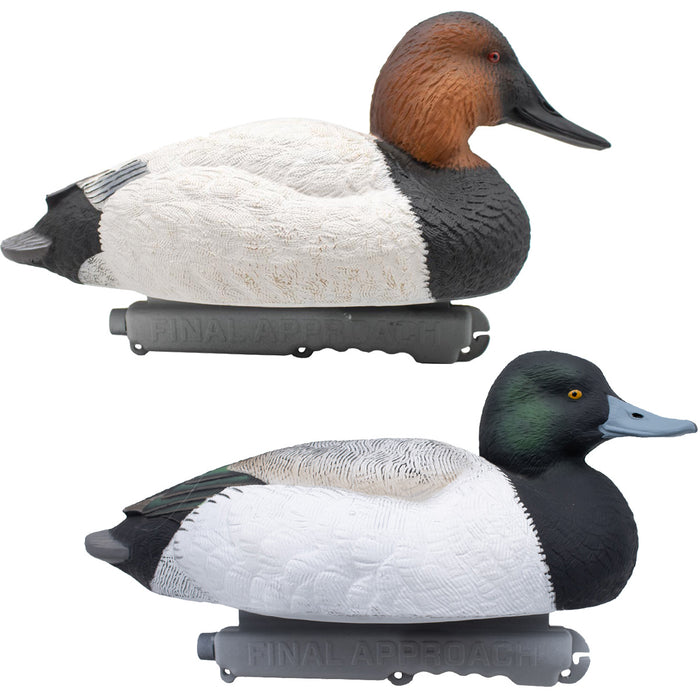 LIVE Foam Filled Drake Diver Duck Decoys - 12 Pack