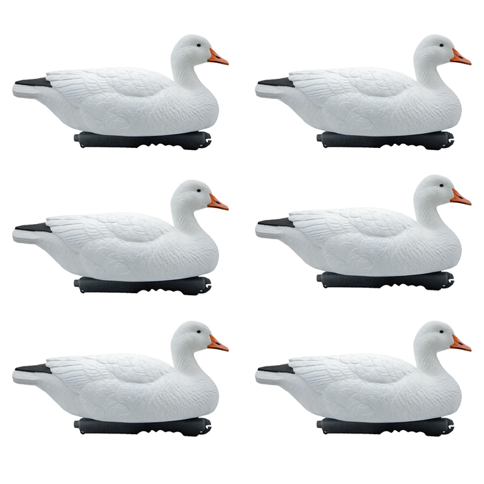 Last Pass Floating Snow Geese - 6 Pack