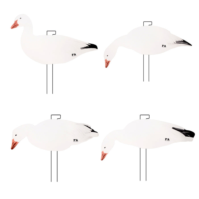 Last Pass Snow Goose Silhouettes 12 Pack – Gen 4