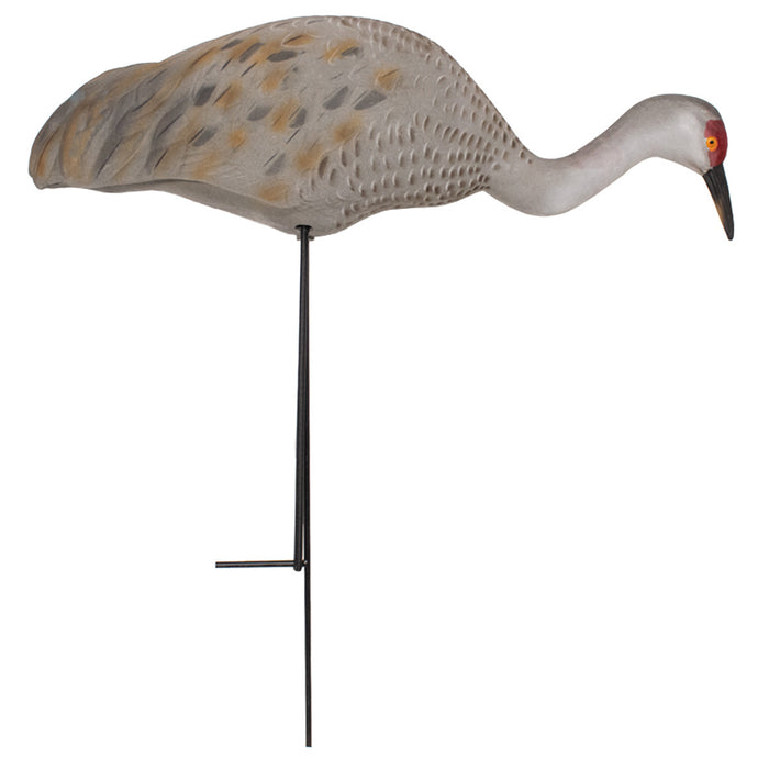 LIVE Sandhill Fully Flocked Crane Decoys Feeder - 2 Pack
