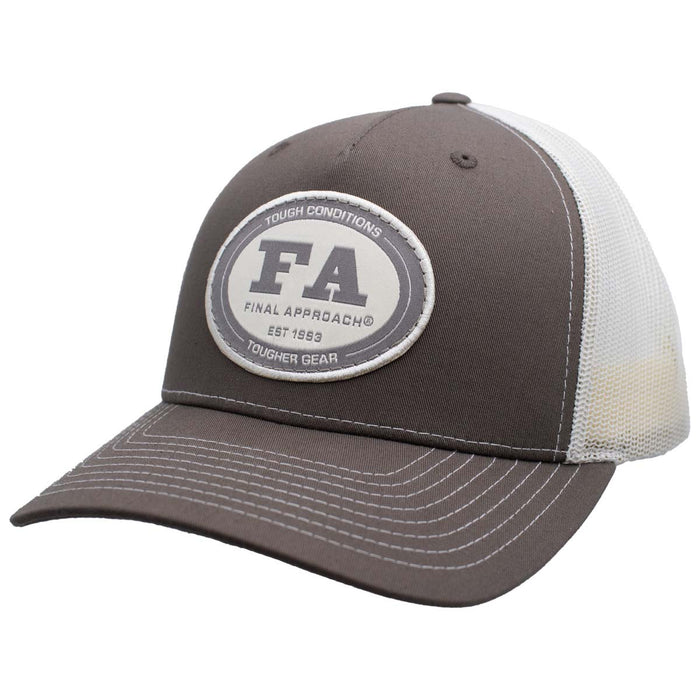 Richardson 112 Circle Patch Logo Cap, Chocolate Chip-Birch