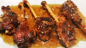 Honey Garlic Goose Legs by Brad Fensin
