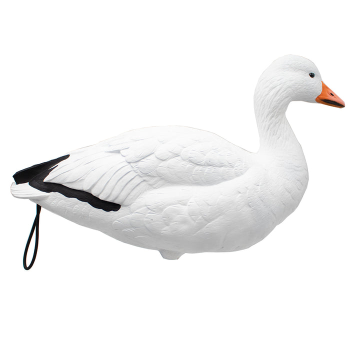 Live Full Body Snow Goose Decoys, 12 Pack