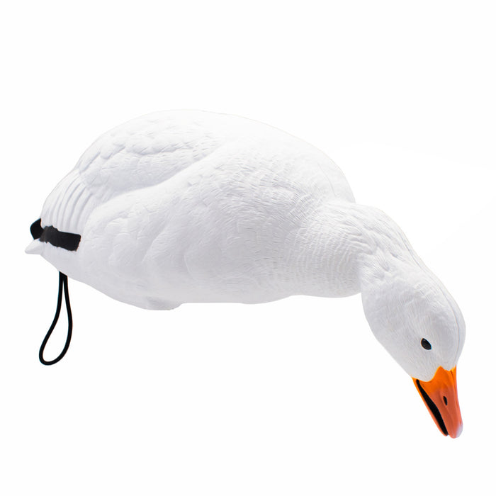 Live Full Body Snow Goose Decoys, 12 Pack