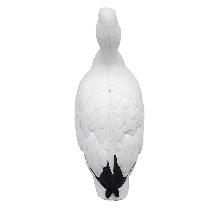 Live Full Body Snow Goose Decoys, 12 Pack