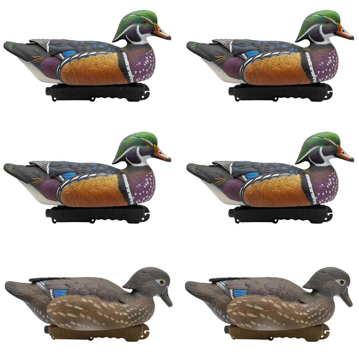 HD Wood Ducks, 6 Pack