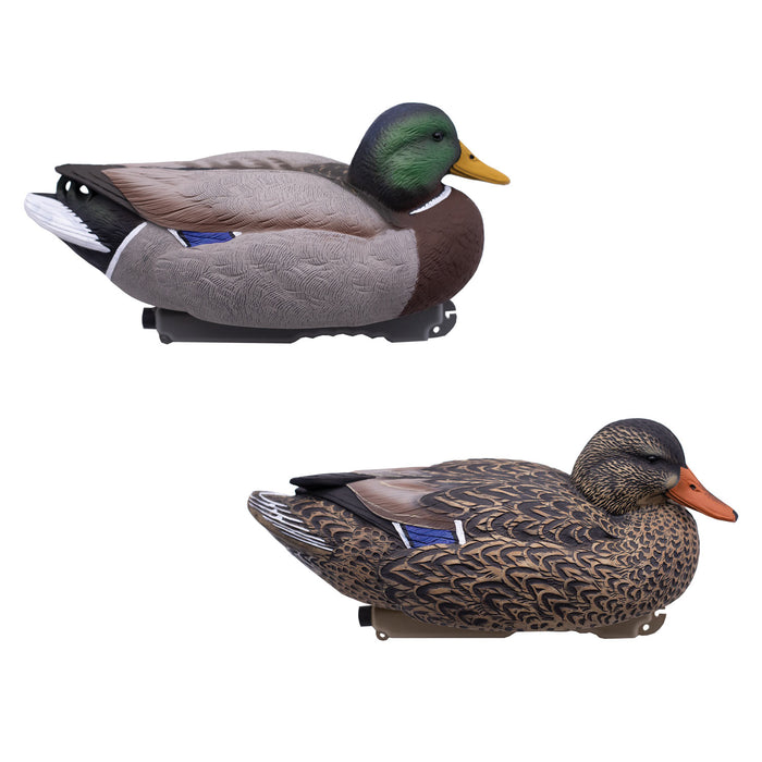 HD Mallard Ornamental Floating Ducks, Pair