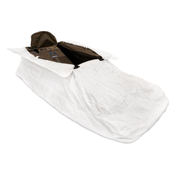 TKO XL Layout Blind Snow Cover
