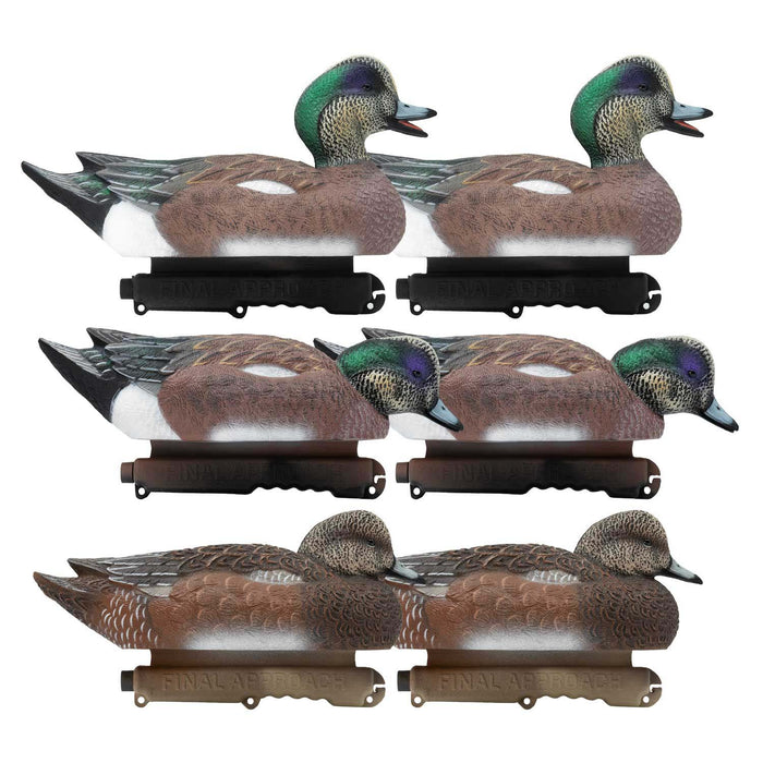 LIVE Floating Wigeons - 6 Pack