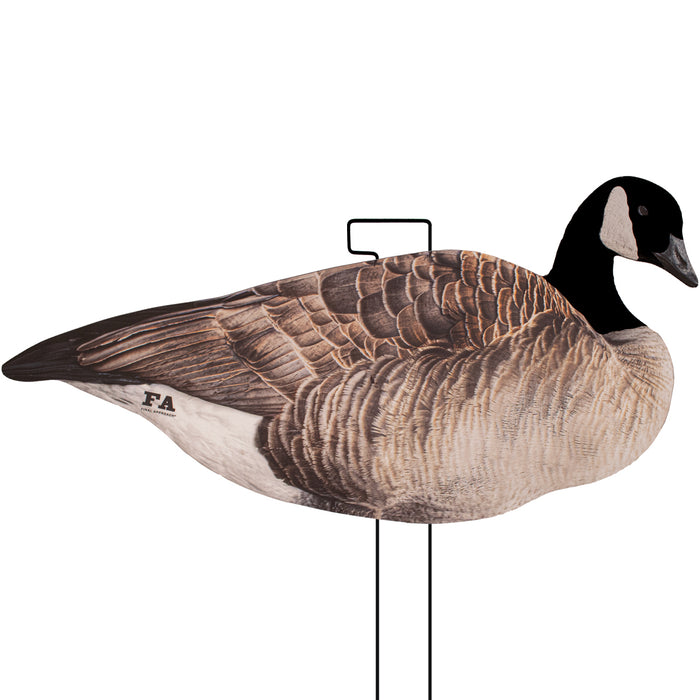 Last Pass Honker Silhouette Decoys 12 Pack with Flocked Heads