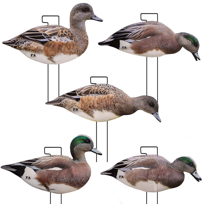 Last Pass Wigeon Silhouette Decoys, 12 Pack