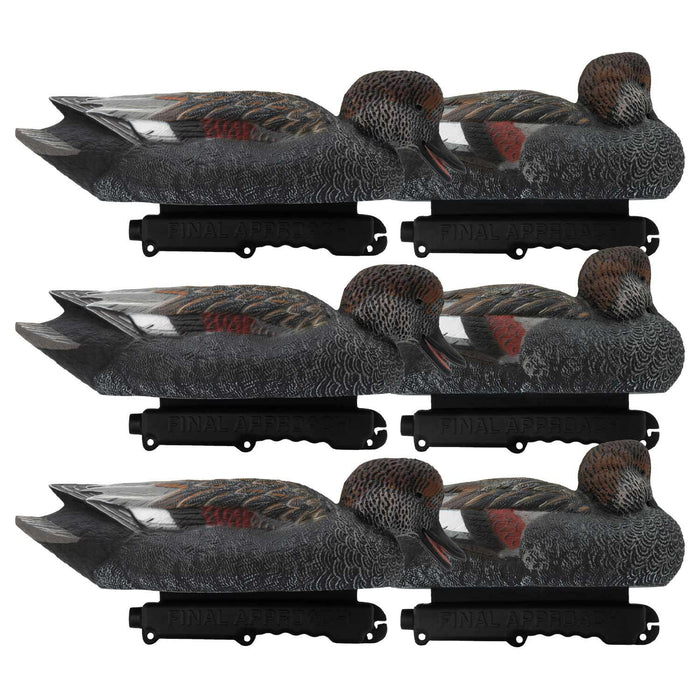 HD Gadwall Floating Duck Decoys, 6 Pack