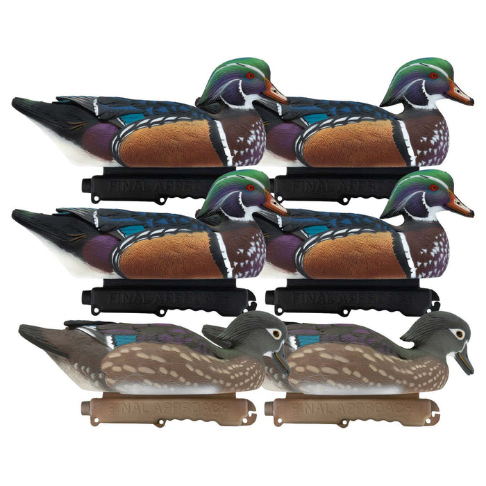 HD Wood Ducks, 6 Pack