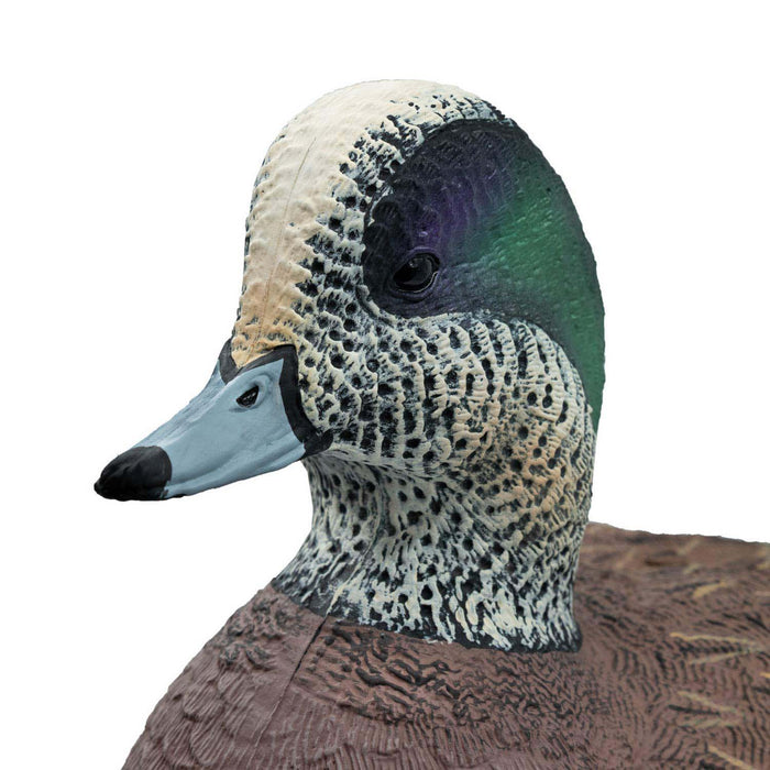 HD Full Body Wigeon Duck Decoys, 6 Pack