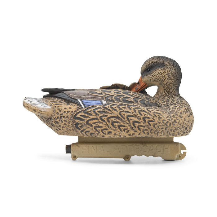 HD Mallard Floaters With Flocked Drake Heads, 12 Pack