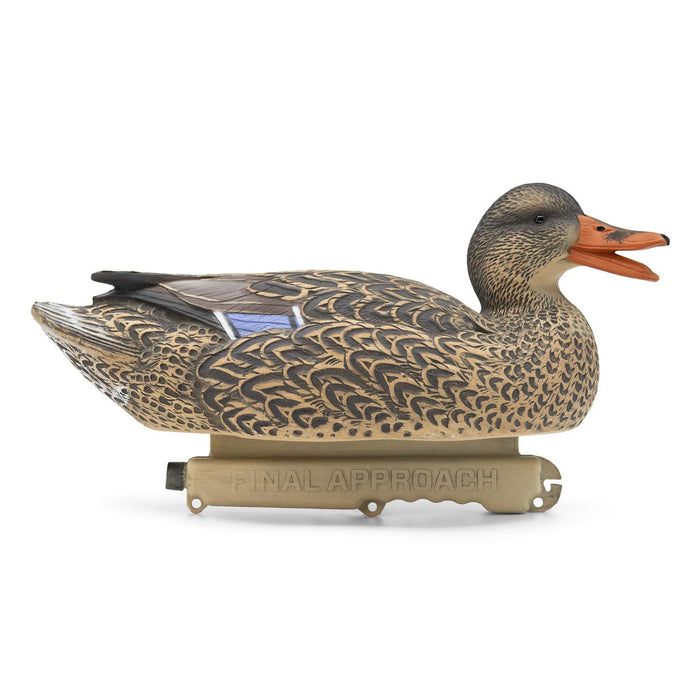 HD Mallard Floaters With Flocked Drake Heads, 12 Pack