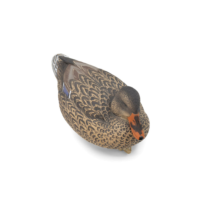 HD Mallard Floaters With Flocked Drake Heads, 12 Pack
