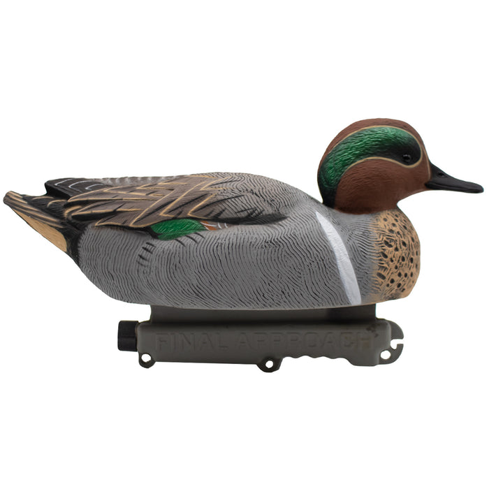 HD Greenwing Teal Floaters, 6 Pack