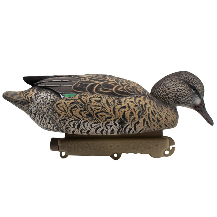 HD Greenwing Teal Floaters, 6 Pack