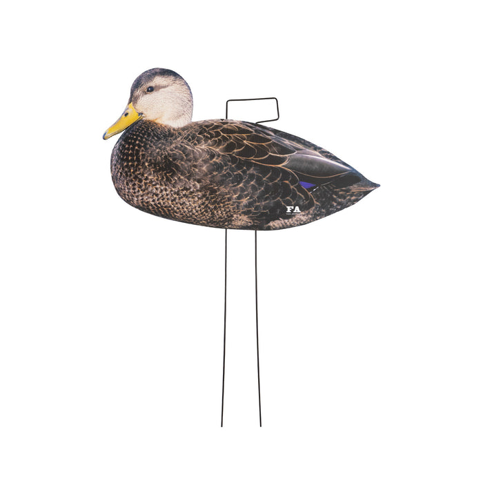 Last Pass Black Duck Silhouette Decoys, 12 Pack