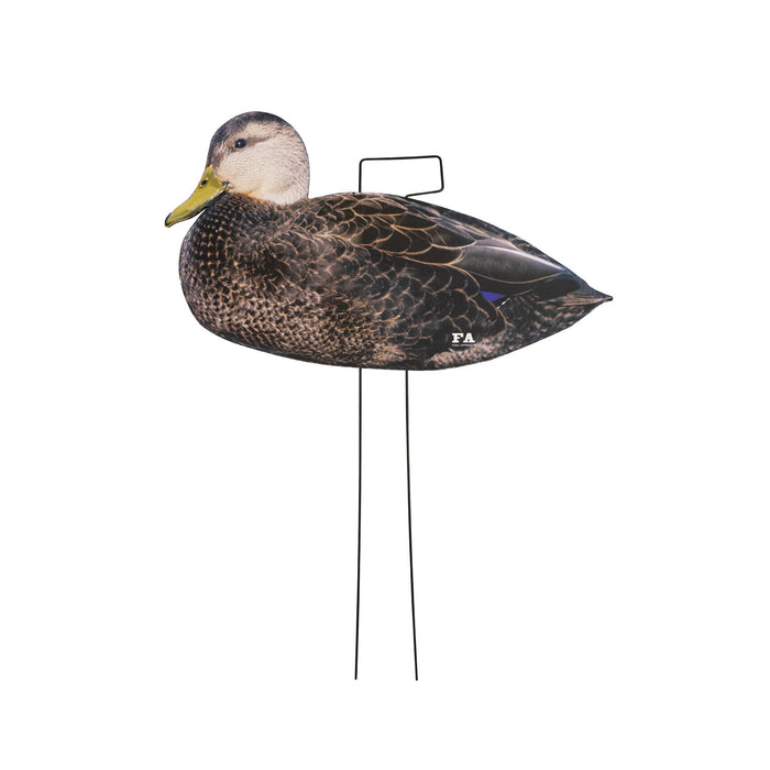 Last Pass Black Duck Silhouette Decoys, 12 Pack