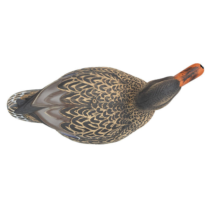 HD Full Body Mallards with Flocked Head Drakes, 12 Pack