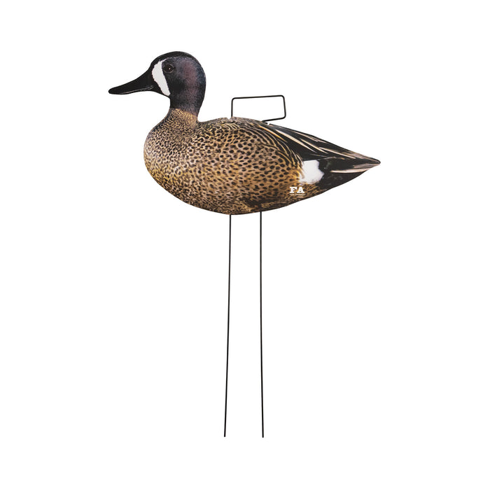 Last Pass Blue-Winged Teal Silhouettes, 12 Pack
