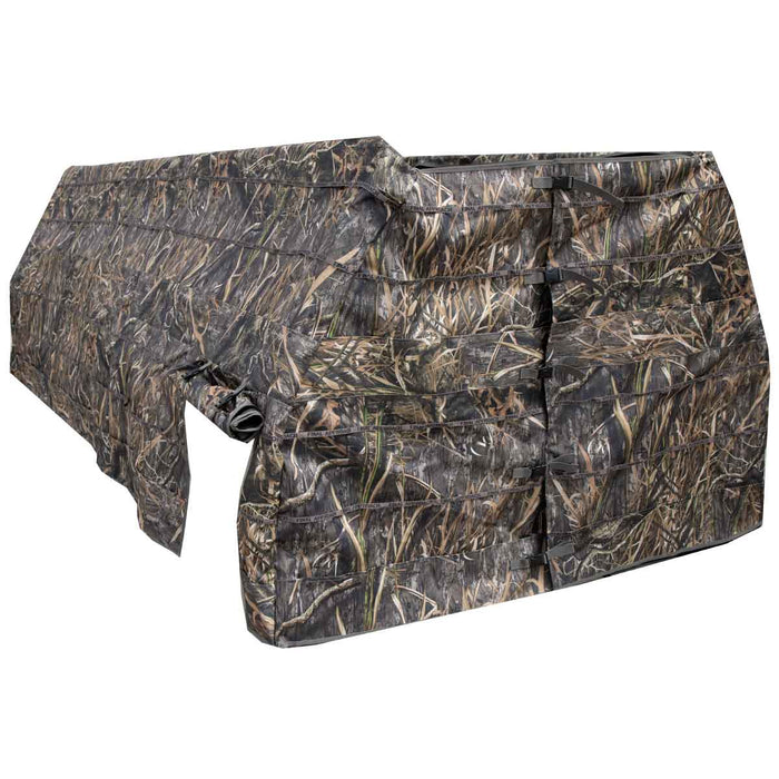 Rollup Blind: veg is the edge for this duck-hunting hide — Low Profile  Waterfowl
