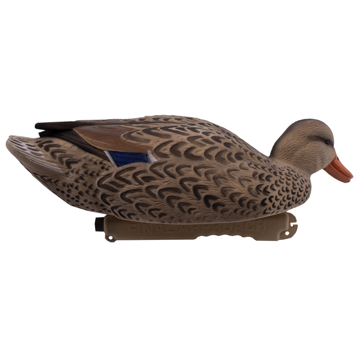 Live Series Fully Flocked Floating Mallards 6 Pack - Duck Decoys